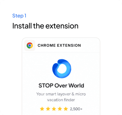Step 1: Install the extension
